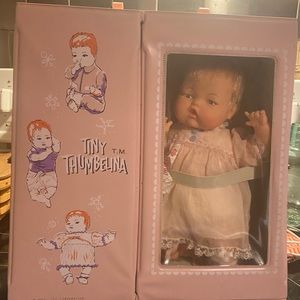1961 14” Tiny Thumbelina ALL ORIGINAL! Super *RARE*